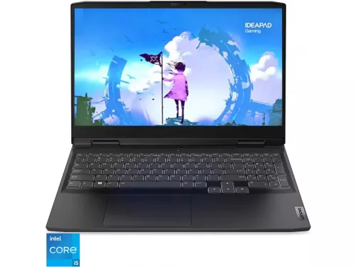 Lenovo Лаптоп Gaming 3 16IAH7 Onyx grey 82SA0080RM