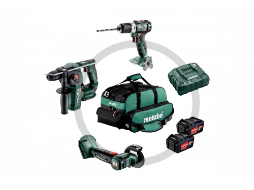 Combo set 3.1.1  2x4,0 Ah Батериски сет машин18V; CARDBOARD BOX; BS 18 L BL + BH 18 LTX BL 16 +